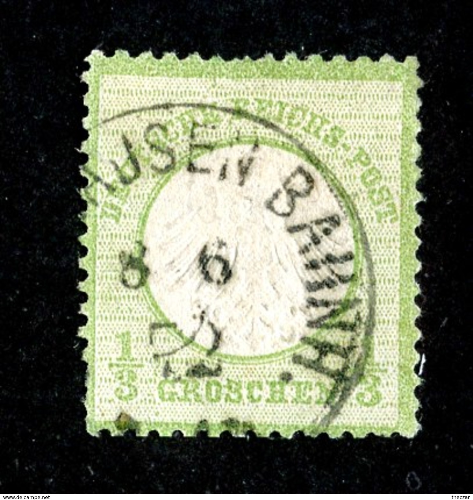 W3876  Empire 1872  Michel #3 O ( 50.&euro; ) Offers Welcome. - Gebraucht