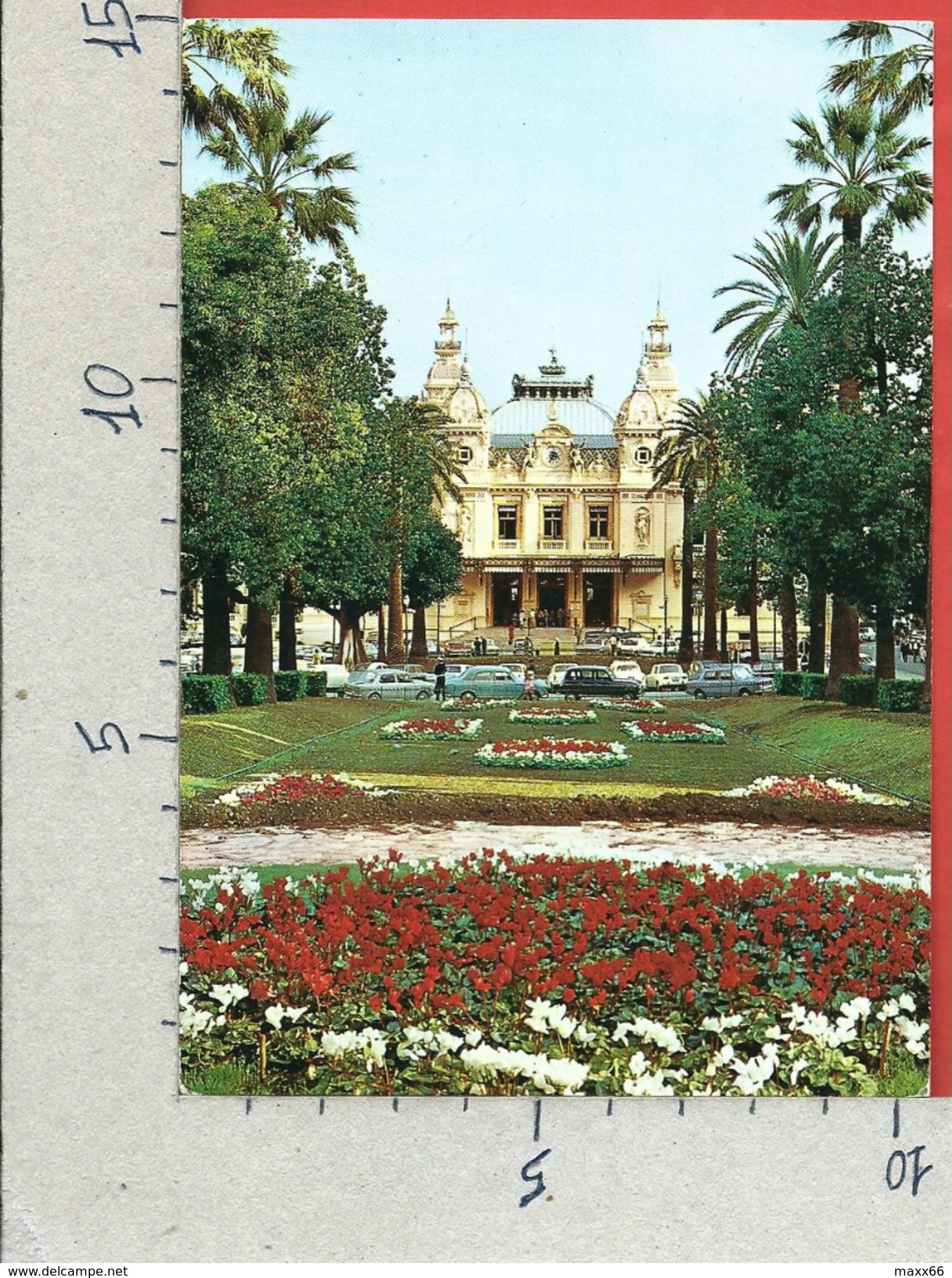 CARTOLINA VG MONACO - MONTE CARLO - Le Casino Et Ses Jardins - 10 X 15 - ANN. 1974 - Monte-Carlo