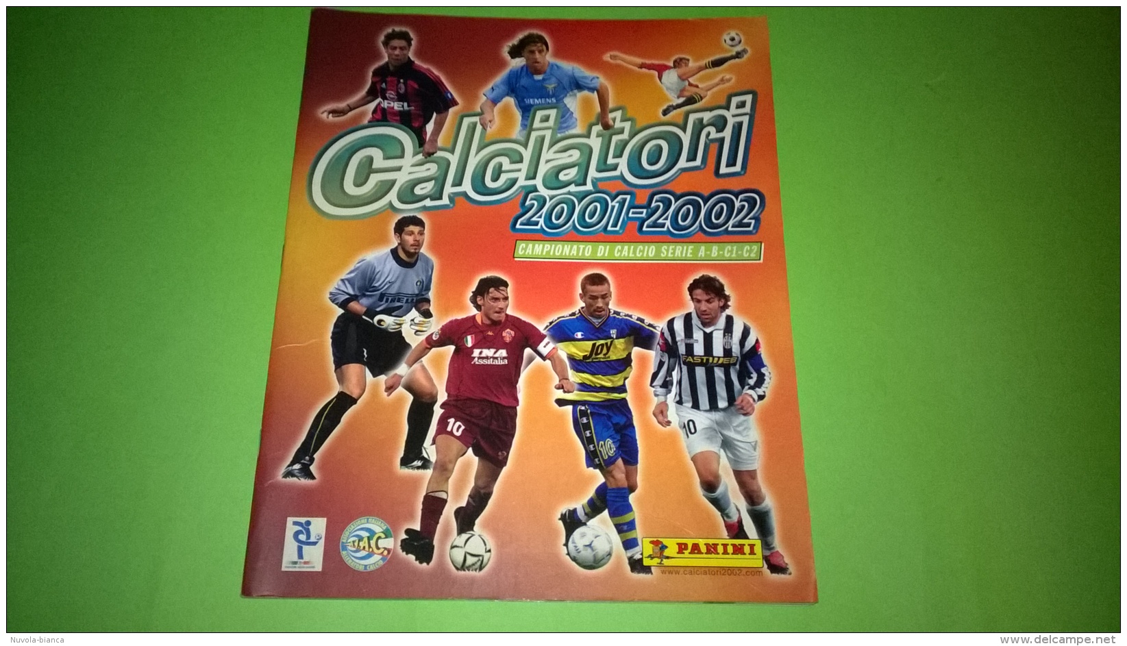Calciatori 2001-02 Album +120 Figurine  Stikers   Panini - Edizione Italiana