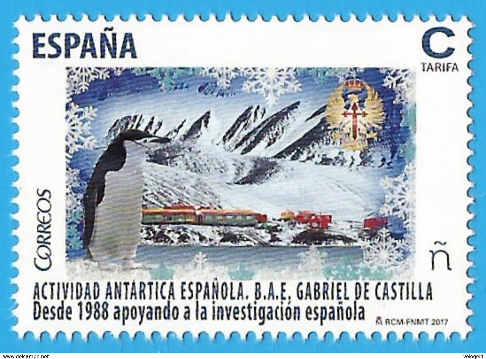 España. Spain. 2017. Actividad Antartica Española Gabriel De Castilla - Unused Stamps