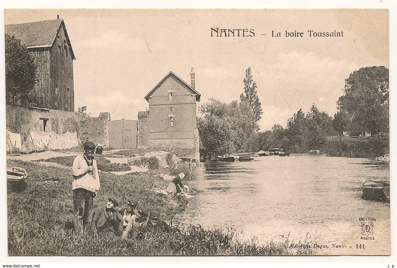 Nantes -  La  Boire Toussaint - 144 - Collection AD Nantes - CPA° - Nantes