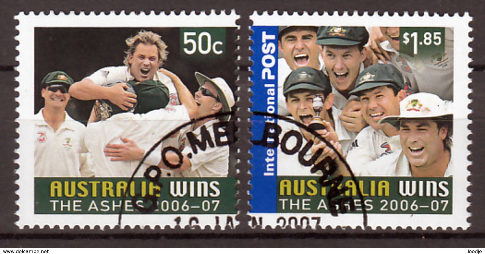 Australie Mi 2751,2752 The Ashes Gestempeld Fine Used - Used Stamps