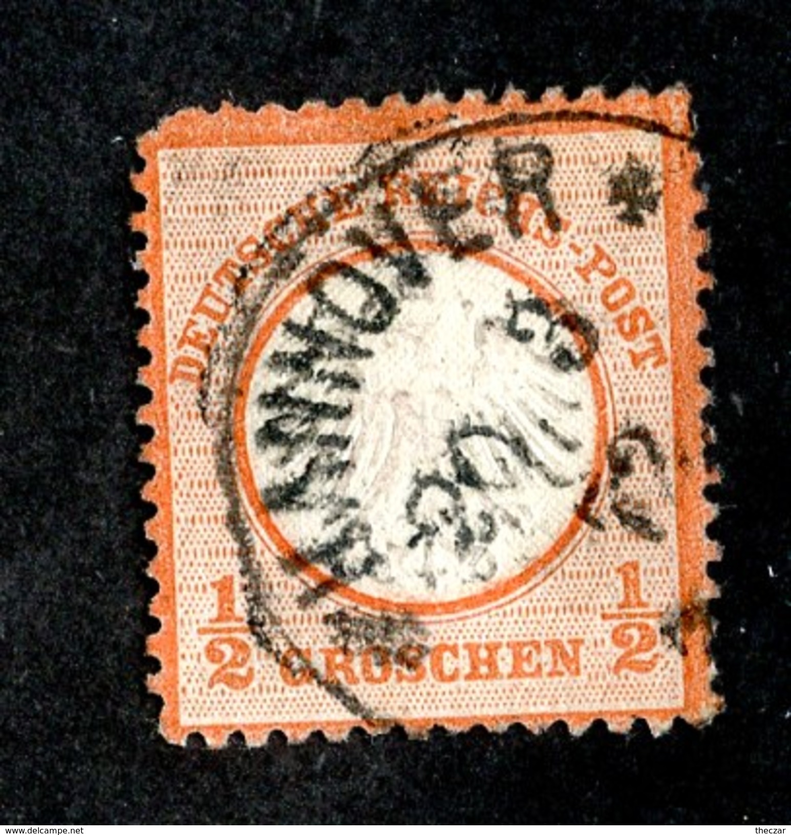 W3885  Empire 1872  Michel #3 O Fault  ( 55.&euro; ) Offers Welcome. - Gebraucht