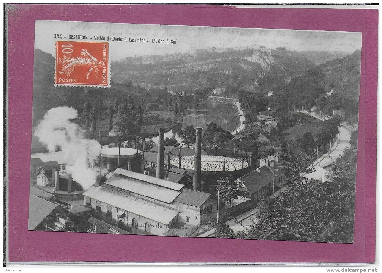 25.-  BESANCON .- Vallée Du Doubs - L' Usine à Gaz - Besancon