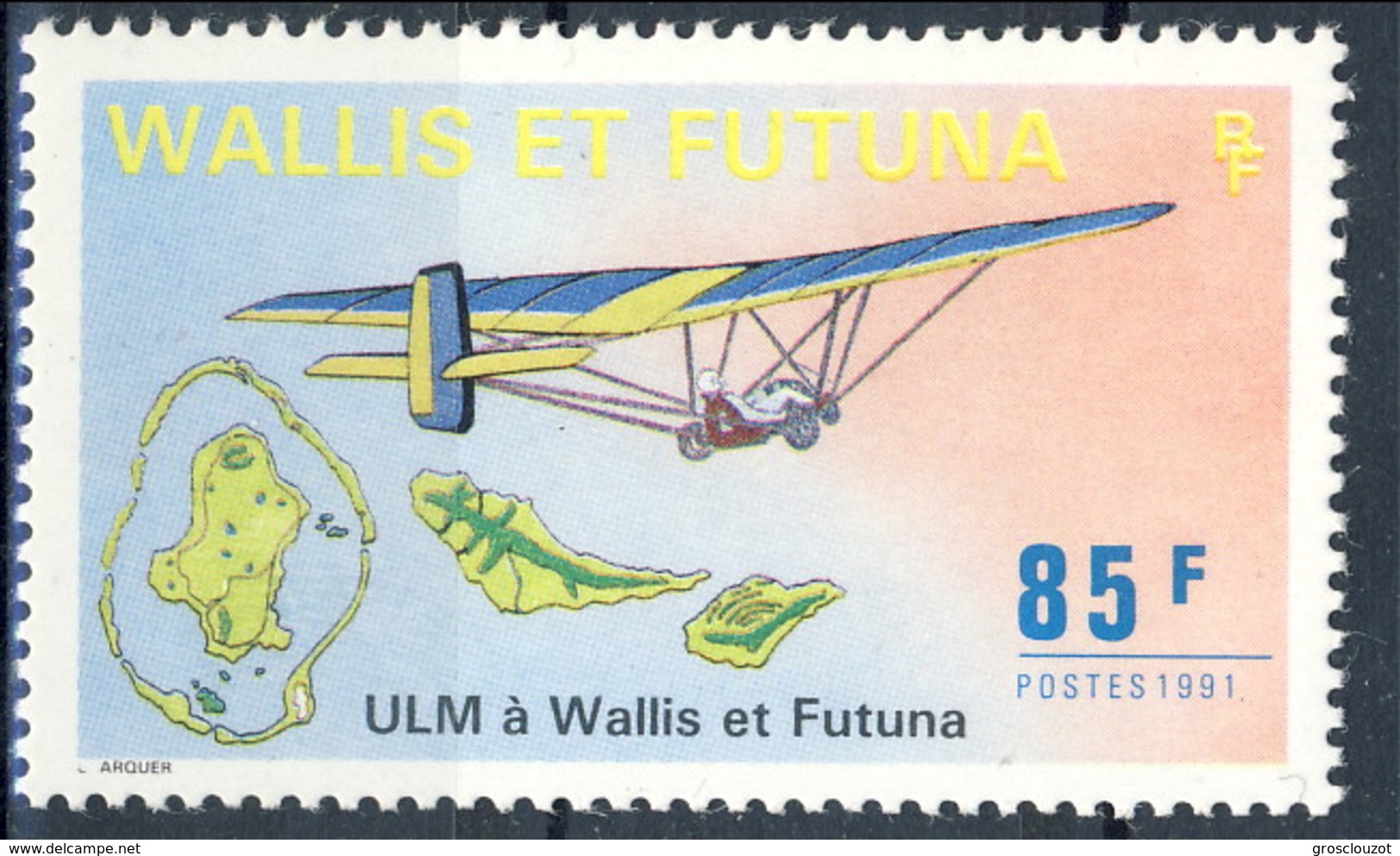 WF 1991 N. 4.10  Ultraleggero MNH Cat. &euro; 2.70 - Nuovi