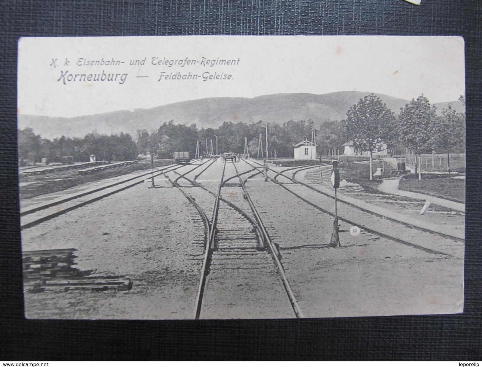 AK KORNEUBURG Feldbahn Eisenbahn 1911// D*22834 - Korneuburg