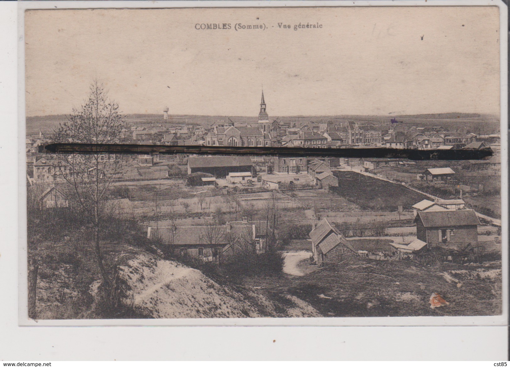 CPA - COMBLES - Vue Générale - Combles