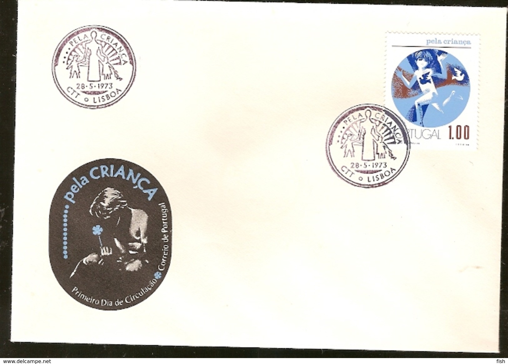 Portugal &  FDC For The Child, Lisbon 1973 (1188) - Other & Unclassified