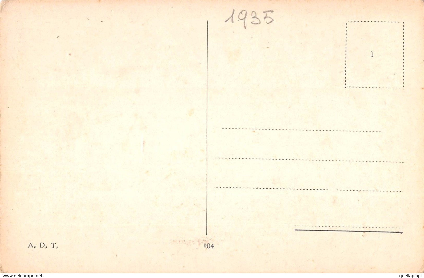 D5553 "TORINO - STAMPATA IN CONTROPARTE, RARA G. MADRE DI DIO MONTE DEI CAPPUC. E PONTE VITT. EM. II" . CART. NON  SPED. - Kirchen