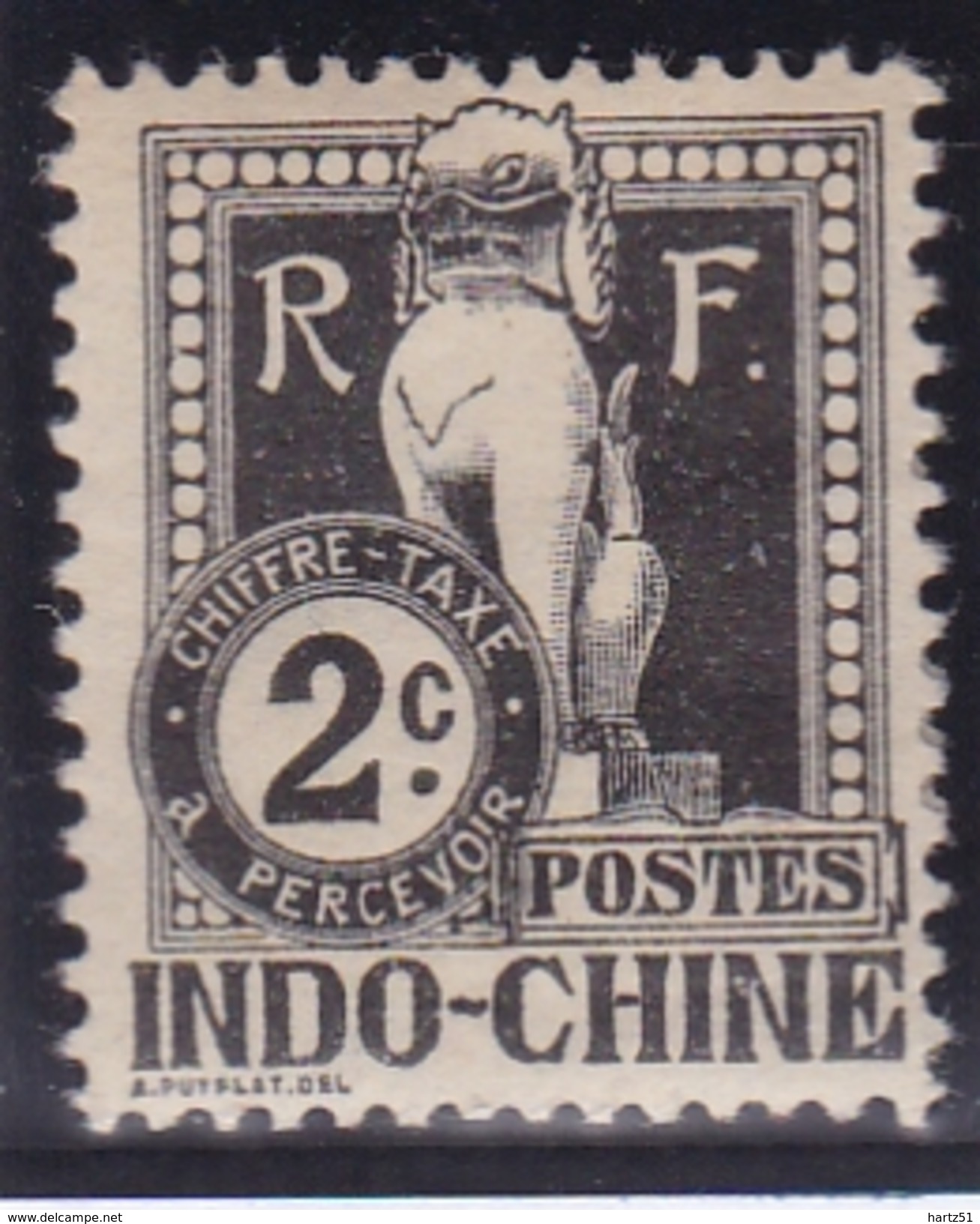 Indochine Taxe N° 5  Neuf * - Timbres-taxe