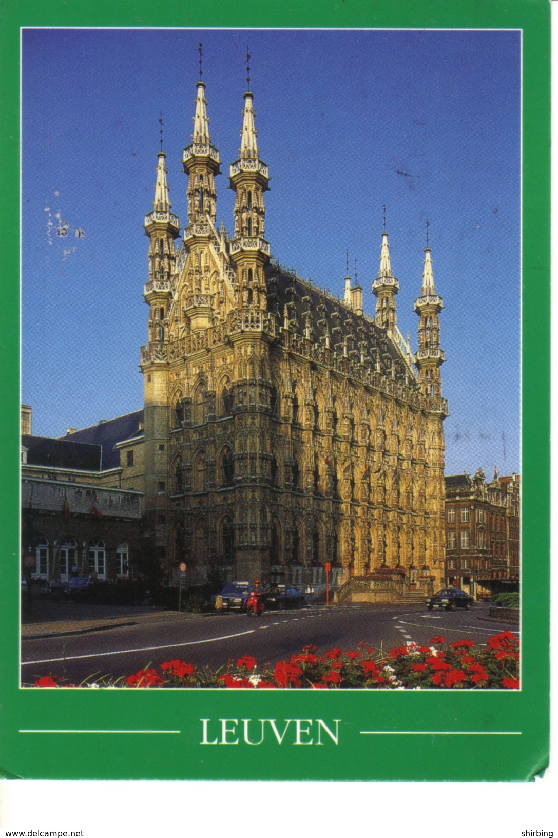 20G: Belgium Angel  Stamp On Leuven Postcard - Covers & Documents