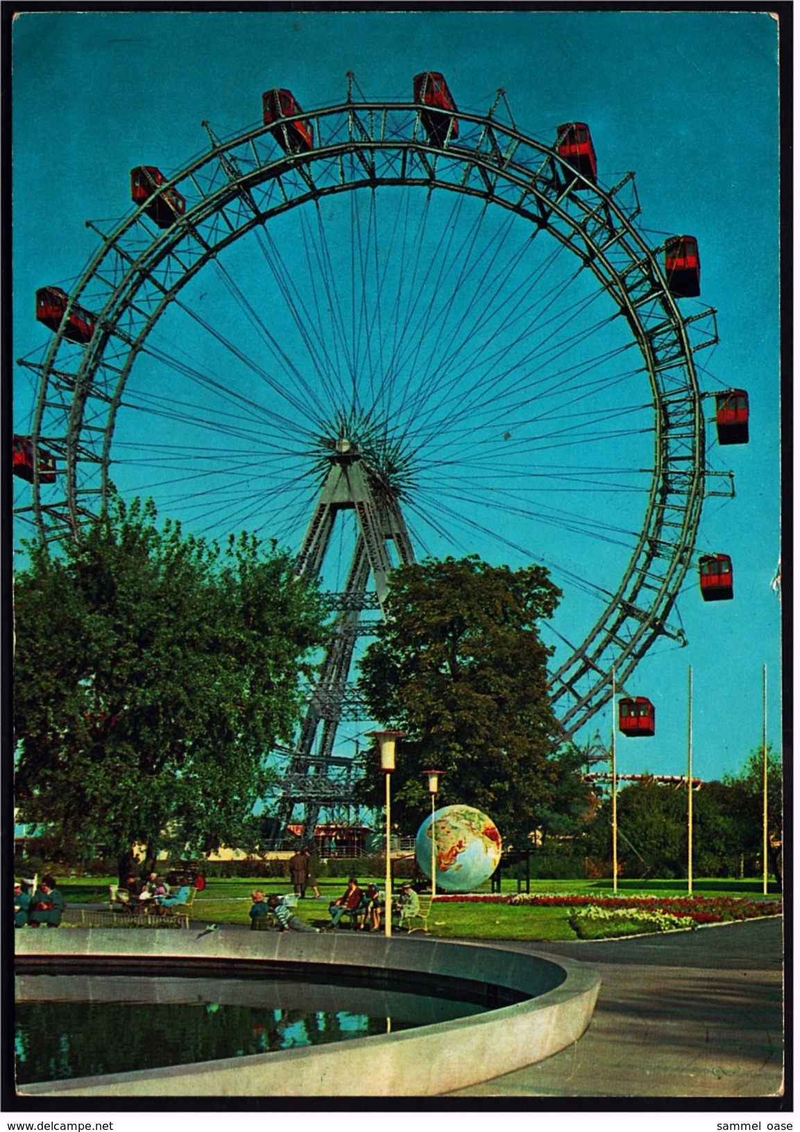 Wien  -  Prater  -  Riesenrad  -  Ansichtskarten Ca. 1965   (6667) - Prater
