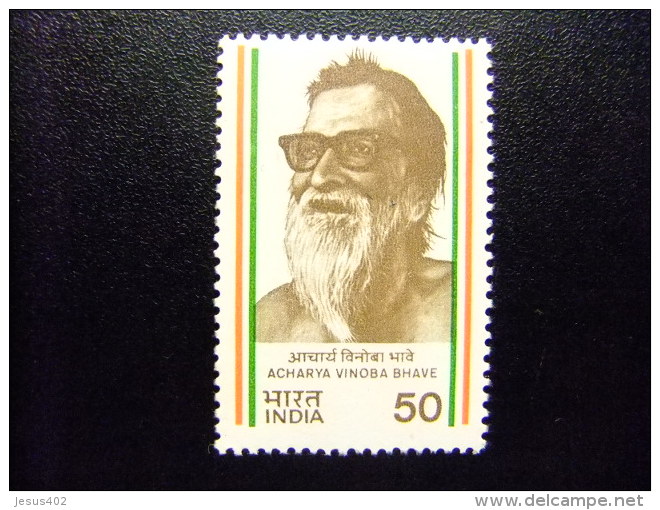 INDIA INDE 1983 Archarya Vinoba Bhave Yvert 780 ** MNH - Ungebraucht