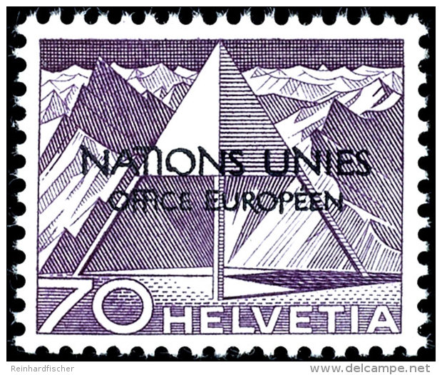 5-70 C. Komplett Mit Aufdruckfehler "O In Nations Unten Besch&auml;digt", Tadellos Postfrisch, Attraktiver Satz,... - Sonstige & Ohne Zuordnung