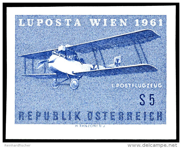 1961, 5 Schilling "Luposta", Abart "ungez&auml;hnt", Tadellos Postfrisch, Mi. 250.-, Katalog: 1065U **1961, 5... - Sonstige & Ohne Zuordnung