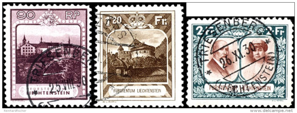 3 Rp. Bis 2 Fr., Kosel-Serie, 14 Werte Kpl. Gestempelt, Mi. 850,-, Katalog: 94/107 O3 Rp. Till 2 Fr., Series Of... - Sonstige & Ohne Zuordnung