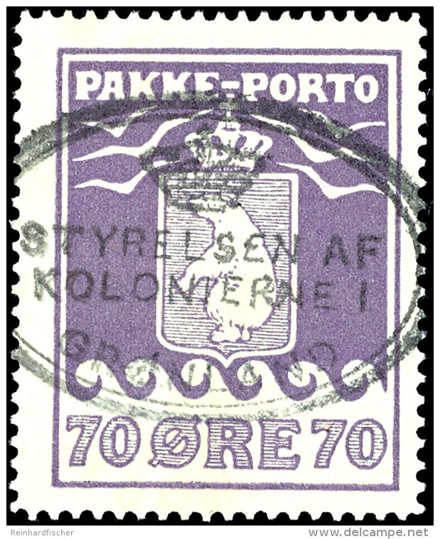 70 &Ouml;re Violett, Klar Postalisch Gestempelt "STRYRELSE", Mi. 300,-, Katalog: 10A O70 &deg;re Violet, Clear... - Other & Unclassified