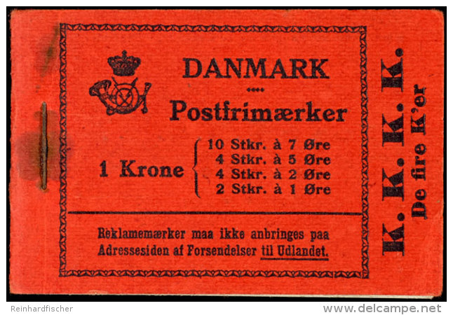 1939, Postfrisches MH, Pracht, Mi. 250,--, Katalog: 8 **1939, Mint Never Hinged Stamp Booklet, Superb, Michel... - Sonstige & Ohne Zuordnung
