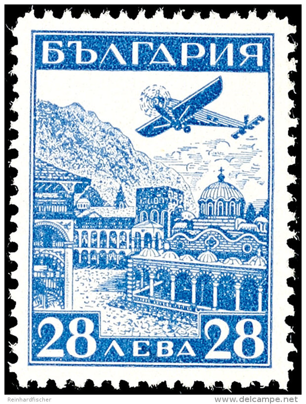 18 L. Bis 28 L. "Internationale Luftpostausstellung Stra&szlig;bourg", Flugpost-Ausgabe 1932, Tadellos Postfrisch,... - Bulgarien