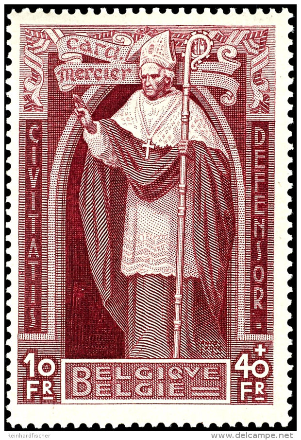 10 C. - 10 Fr. Kardinal Mercier Postfrisch, Mi. 1.100.-, Katalog: 333/41 **10 C. - 10 Fr. Cardinal Mercier Mint... - Sonstige & Ohne Zuordnung