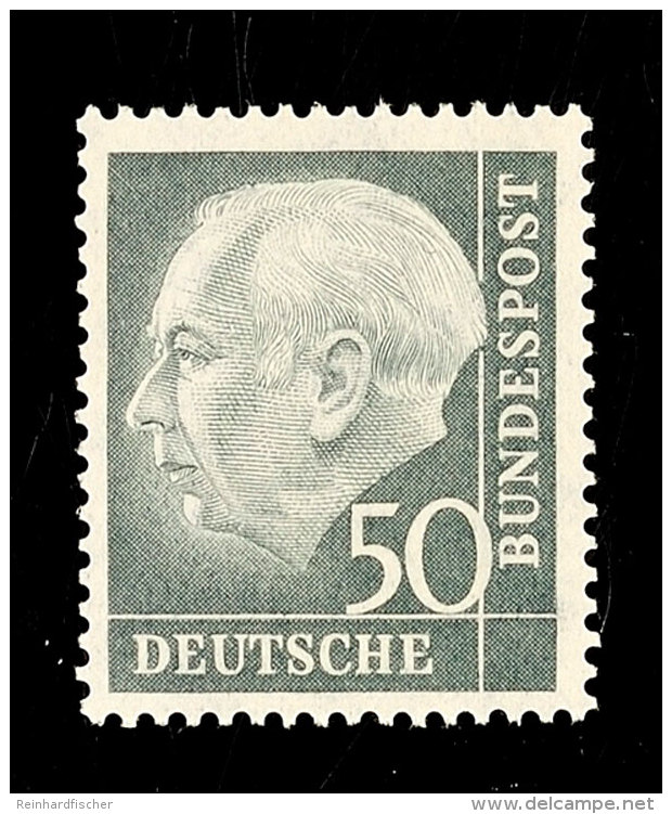 50 Pf. Heuss, Tadellos Postfrisch, Katalog: 189 **50 Pf. Heuss, In Perfect Condition Mint Never Hinged,... - Other & Unclassified