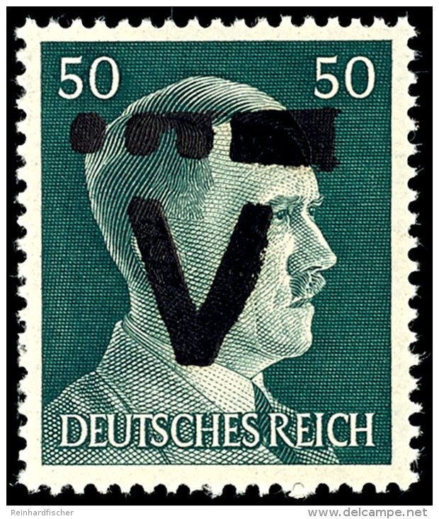 50 Pfg Hitler, Tadellos Postfrisch, Sign. Sturm, Mi. Ca. 240,-, Katalog: XVII **50 Pfg Hitler, In Perfect... - Westerstede