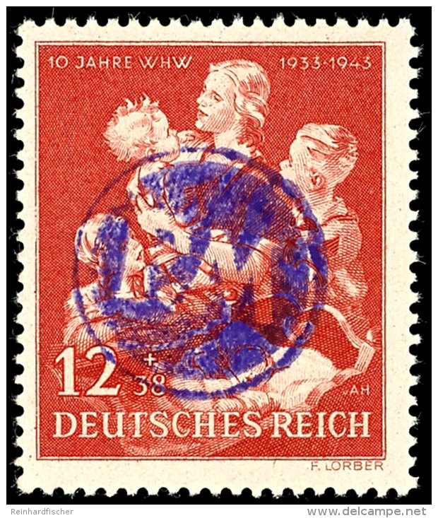 WHW Mit Petschafts-Aufdruck, Postfrisch, Sign. Zierer, Katalog: DR859 **WHW With Seal Overprint, Mint Never... - Fredersdorf-Vogelsdorf