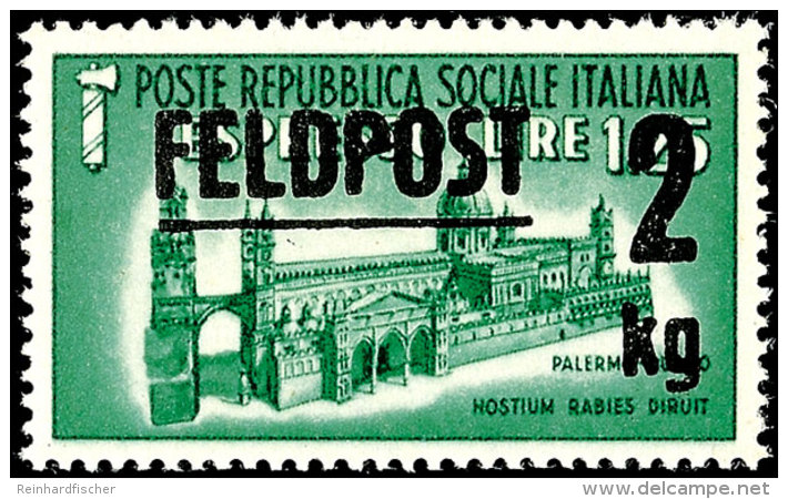 1,25 Lire Sondermarke (Italien Mi.-Nr. 662) Mit Aufdruck "Feldpost 2 Kg", Tadellos Postfrisch, Dekorativ, Lt.... - Sonstige & Ohne Zuordnung