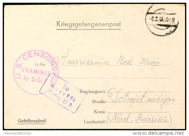 Kreigsgefangenen-Vordruckbrieg (Vordruck In Deutsch Und Kyrillisch) Aus Dem M.-Stammlager XI B (Fallingbostel) Nach... - Other & Unclassified