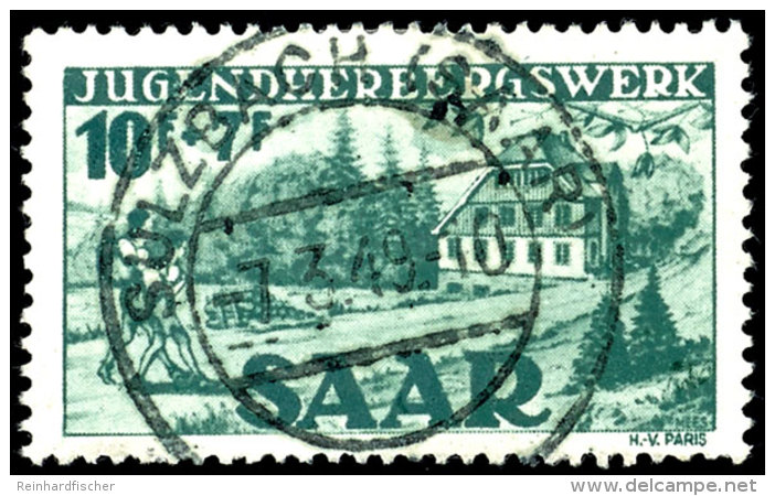 8 Und 10 Fr. Jugendherbergswerk, Type I, Gest., Gepr. Hoffmann BPP Bzw. Ney BPP, Mi. 260,-, Katalog: 262 /63I... - Sonstige & Ohne Zuordnung