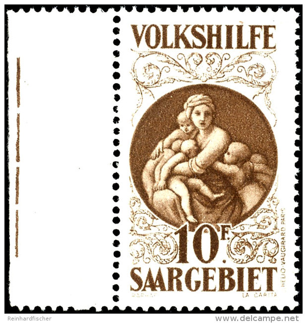 40 Cent Bis 10 Fr. Volkshilfe 1928, Kompletter Satz Zu 7 Werten, Tadellos Postfrisch, Fotoattest Ney VP (2016):... - Other & Unclassified