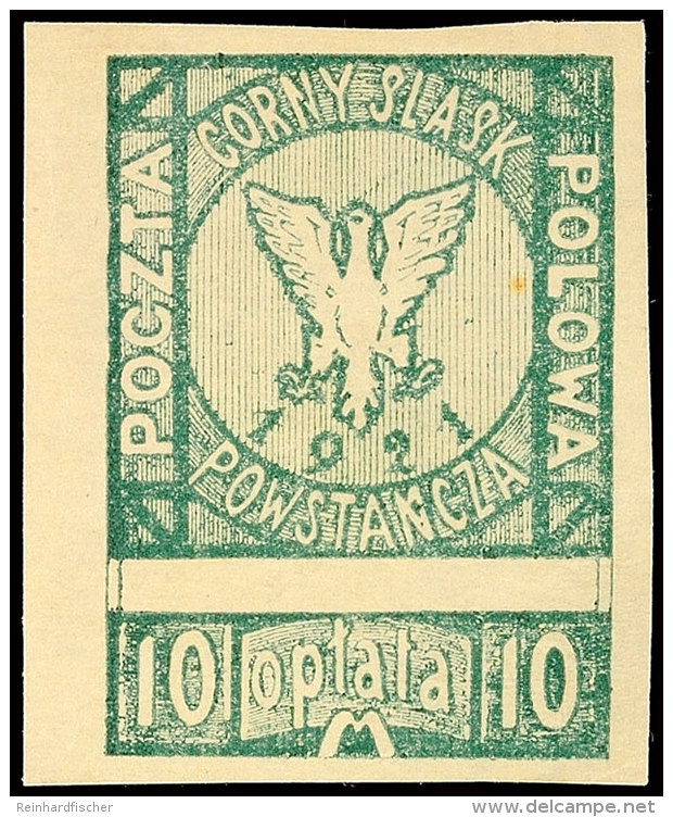 Feldpost Der Aufst&auml;ndischen: 1921, 2 Verschiedene Werte Ungez&auml;hnt, Ungebraucht, Pracht, Mi. 160,-,... - Sonstige & Ohne Zuordnung