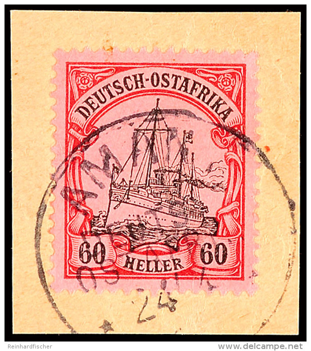 2&frac12;  Bis 60 Heller Ohne Wasserzeichen, 8 Werte Komplett Je Auf Briefst&uuml;ck, Ideal Zentrisch Und Klar... - Deutsch-Ostafrika