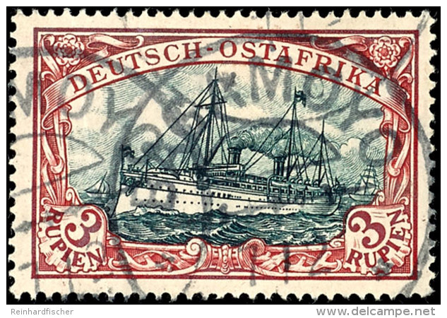 1901, Kpl. Satz, Nr. 19 Und 20 Je Auf Briefst&uuml;ck, Tadellos, Mi. 450,--, Katalog: 11/21 O1901, Complete... - German East Africa