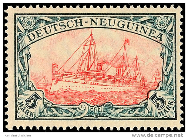 5 Mark In Type IIBI Tadellos Postfrisch, Mi. 140,-, Katalog: 23IIBI **5 Mark In Type IIBI In Perfect Condition... - Deutsch-Neuguinea