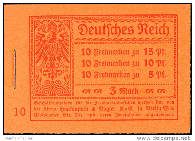 Germania 1919, Kpl. Markenheftchen, Postfrisch, Mi. 500,-, Katalog: MH12A **Germania 1919, Complete Stamp... - Booklets