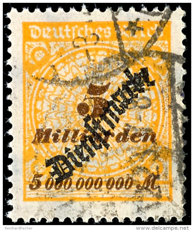 2 Und 5 Mrd., Je Gestempelt, Gepr. Peschl, Bzw. Oechsner, Je BPP/Infla, Mi. 260,-, Katalog: 84/85 O2 And 5... - Other & Unclassified