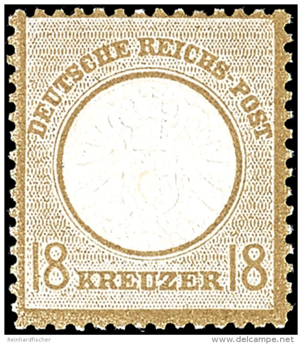 18 Kr. Tadellos Postfrisch, Tiefst Gepr. Sommer BPP, Mi. 150,--, Katalog: 28 **18 Kr. In Perfect Condition Mint... - Other & Unclassified