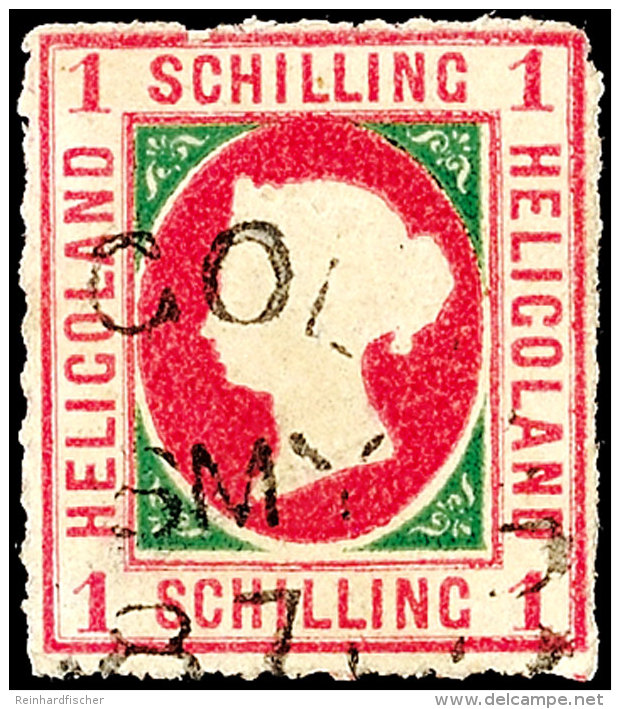 1 S. Gestempelt, Kleine Beanstandungen, Signiert Schulz BPP, Mi. 250,-, Katalog: 2 O1 S. Used, Small Faults,... - Helgoland