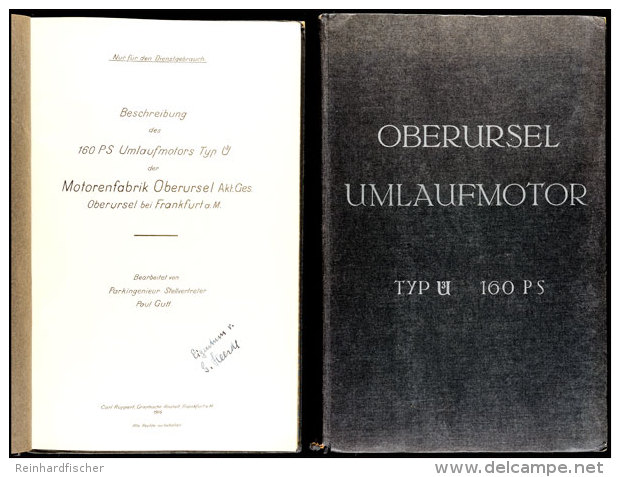 Buch "Oberursel Umlaufmotor Typ U3 160 PS" Band 2, Nur F&uuml;r Den Dienstgebrauch, Bearbeitet Von Parkingenieur... - Ohne Zuordnung