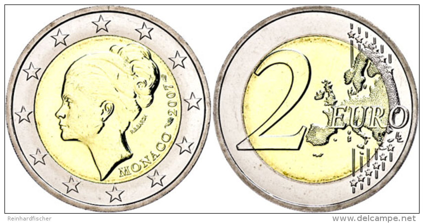 2 Euro, 2007, Grace Kelly, In Ausgabeschatulle Mit Umverpackung, Vz-st.  Vz-st2 Euro, 2007, Grace Under Fire... - Other & Unclassified