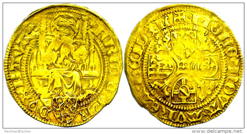 Goldgulden (3,39g), O.J. (1449-1476), Friedrich I., Fb. 1978, Wellig, Ss.  SsGold Guilders (3, 39g), O. J.... - Sonstige & Ohne Zuordnung