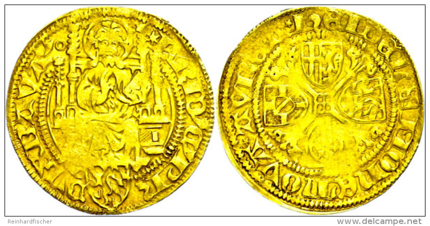 Goldgulden (3,30g), O.J. (1449-1476), Friedrich I., Fb. 1978, Ss.  SsGold Guilders (3, 30g), O. J. (1449-1476),... - Sonstige & Ohne Zuordnung