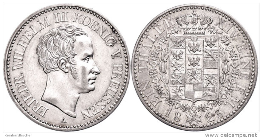 Taler, 1823, A, Friedrich Wilhelm III., AKS 14, J. 59, Ss-vz.  Ss-vzThaler, 1823, A, Friedrich Wilhelm III.,... - Sonstige & Ohne Zuordnung