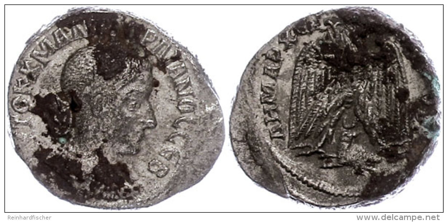 Syrien, Antiochia,  Tetradrachme (11,94g), Gordianus III., 241. Av: B&uuml;ste Nach Rechts, Darum Umschrift. Rev:... - Röm. Provinz