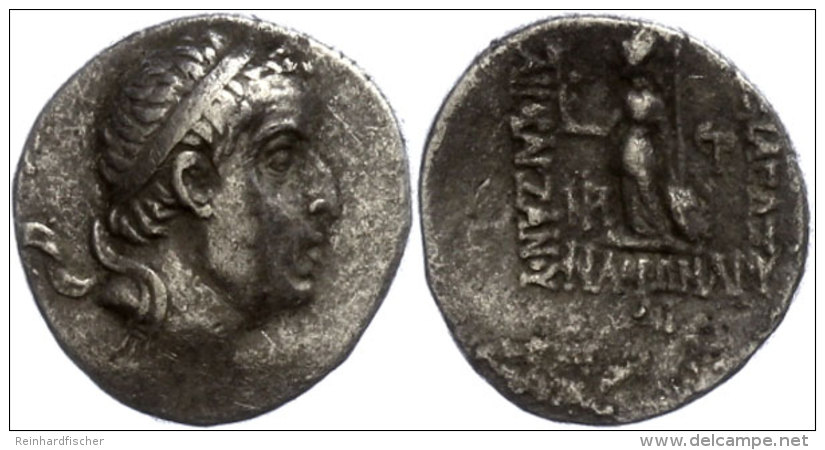 Drachme (3,84g), 96-63 V. Chr., Ariobarzanes I.. Av: Kopf Nach Rechts. Rev: Athena Mit Speer Und Schild Nach Links... - Ohne Zuordnung