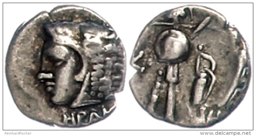 Herakleia Pontica, Trihemiobol (0,86g), 364-352 V. Chr., Tyrann Klearchos. Av: Kopf Des Jungen Herakles Im... - Ohne Zuordnung
