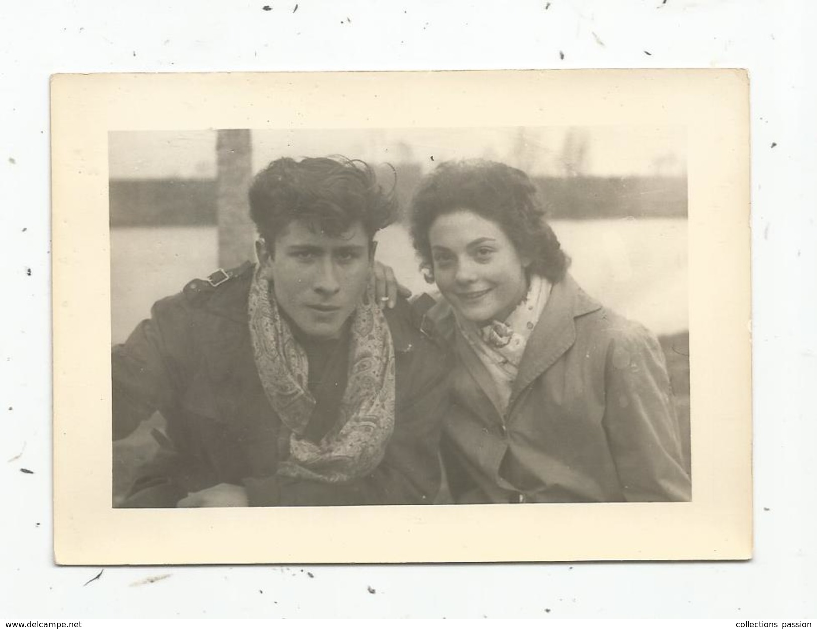 Photographie , 7.5 X 10.5 , Jeune Couple - Anonymous Persons