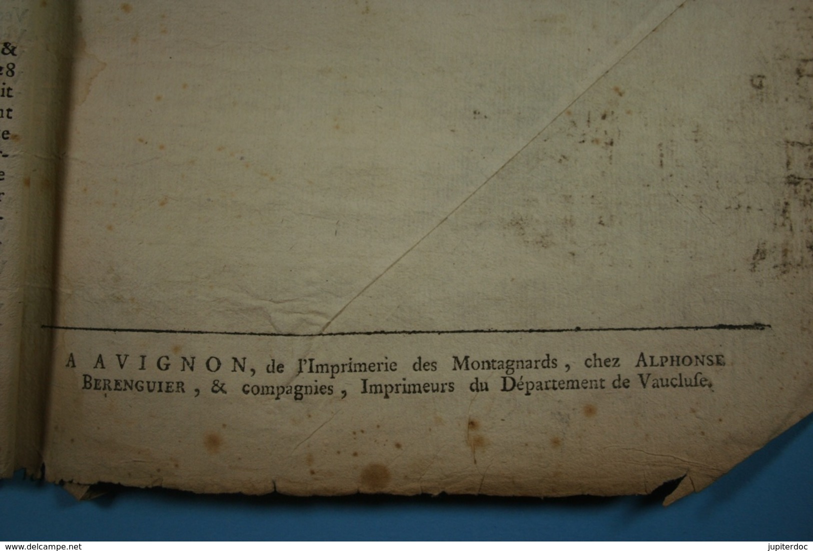 1793 Liste générale des émigrés du Département du Vaucluse (27)