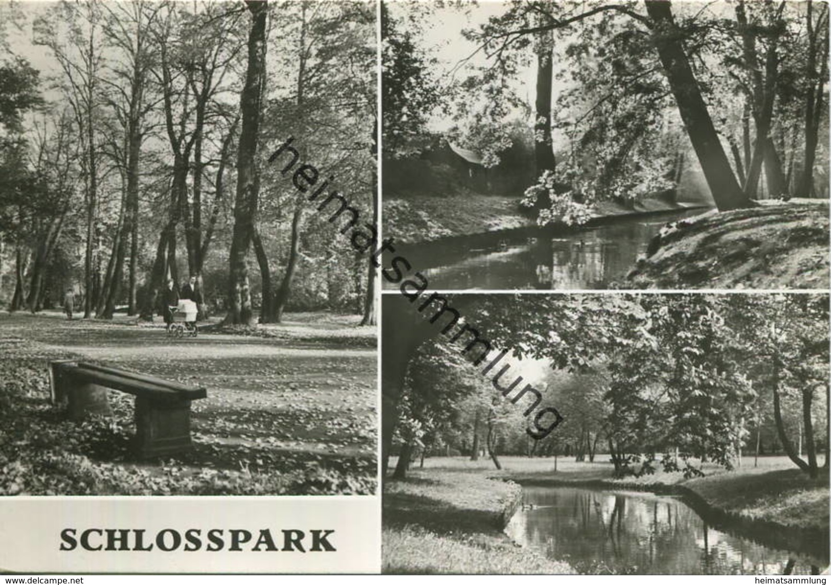 Berlin - Niederschönhausen - Schlosspark - Foto-AK Großformat 1978 - Verlag Bild Und Heimat Reichenbach - Pankow